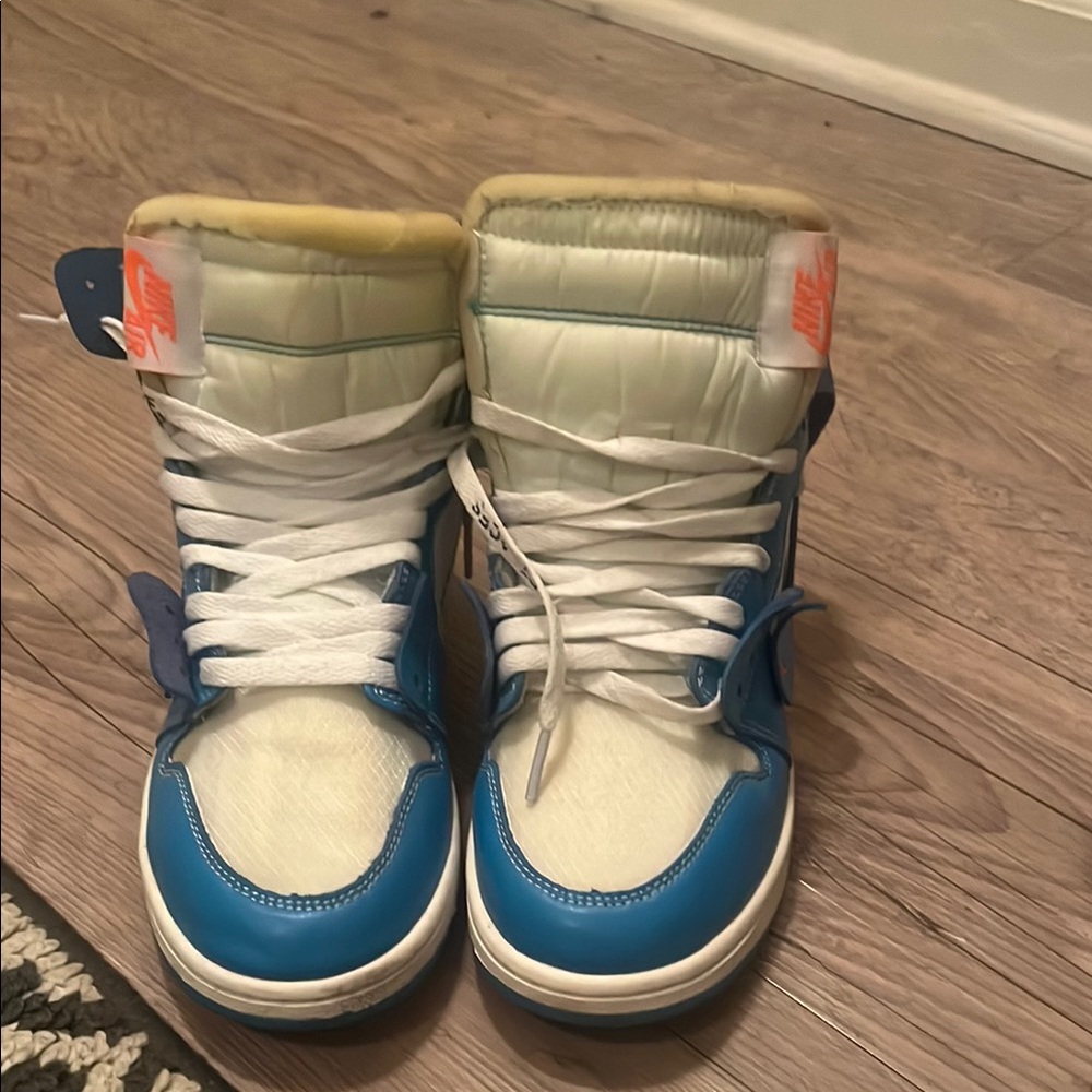 Nike Air Jordan 1 Retro High Off-White UNC Blue – Size 7